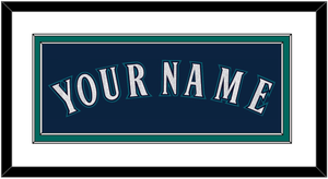 Seattle Name - Alternate Road Navy - Double Mat 1