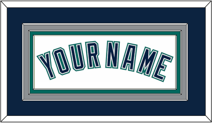 Seattle Name - Home White - Premier Tier 2