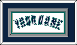 Seattle Name - Home White - Triple Mat 2