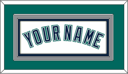 Seattle Name - Home White - Premier Tier 3