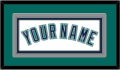 Seattle Name - Home White - Premier Tier 3
