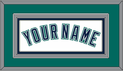 Seattle Name - Home White - Premier Tier 3