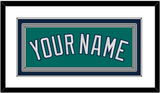 Seattle Name - Alternate Home Green - Triple Mat 1