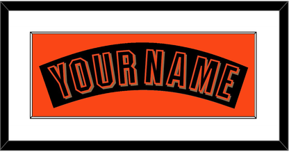 San Francisco Nameplate - Alternate Black (2001-2002) - Essential Tier 1