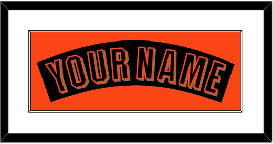 San Francisco Nameplate - Alternate Black (2001-2002) - Essential Tier 2
