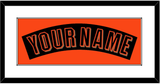 San Francisco Nameplate - Alternate Black (2001-2002) - Single Mat 1