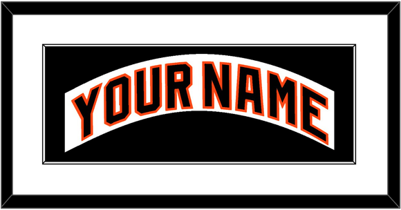 San Francisco Nameplate - Home White (1983-1993) - Single Mat 2