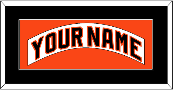 San Francisco Nameplate - Home White (1983-1993) - Single Mat 4