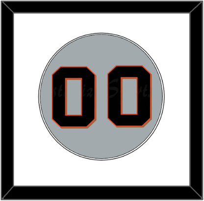 San Francisco Number - Road Gray (2010-2021) - Essential Tier 1