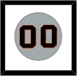 San Francisco Number - Road Gray (2022-2023) - Single Mat 1