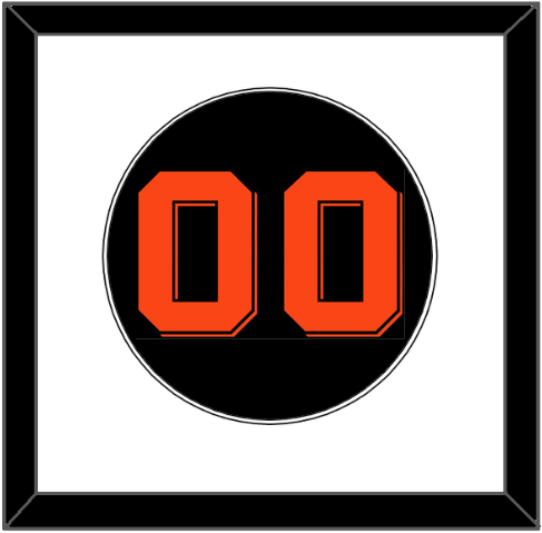 San Francisco Number - Alternate Black (2017-2020) - Essential Tier 1