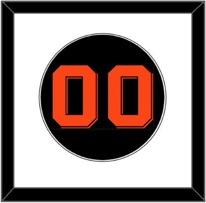 San Francisco Number - Alternate Black (2017-2020) - Essential Tier 1