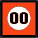 San Francisco Number - Home White (1983-1993) - Single Mat 1