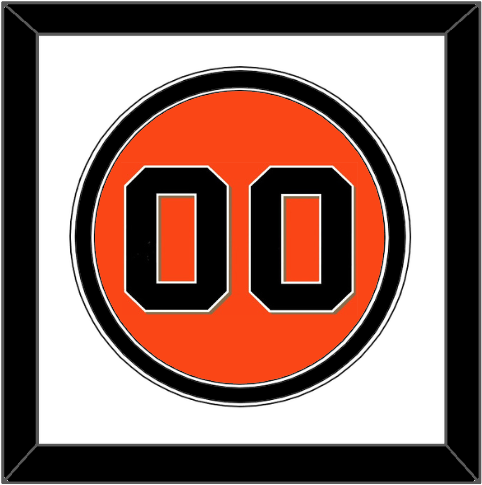 San Francisco Number - Alternate Orange - Signature Tier 1