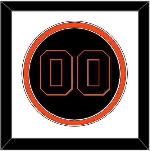 San Francisco Number - Alternate Black (2001-2002) - Signature Tier 1