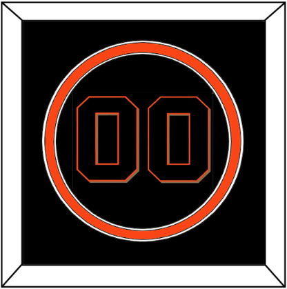 San Francisco Number - Alternate Black (2001-2002) - Signature Tier 3