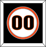 San Francisco Number - Home White (1983-1993) - Double Mat 3