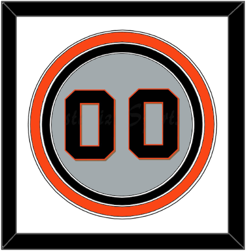 San Francisco Number - Road Gray (2022-2023) - Premier Tier 1