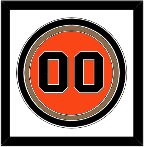 San Francisco Number - Alternate Orange - Premier Tier 1