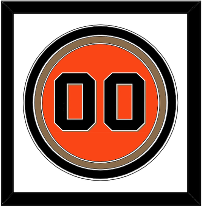 San Francisco Number - Alternate Orange - Premier Tier 1