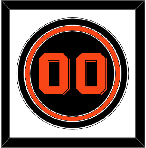 San Francisco Number - Alternate Black (2017-2020) - Premier Tier 1