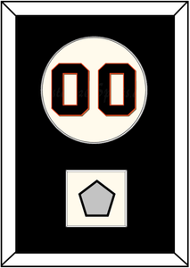 San Francisco Number & World Series Champions Patch - Home Cream (2000-2021) - Single Mat 2