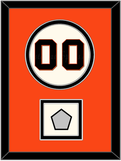 San Francisco Number & World Series Jersey Patch - Home Cream (2000-2021) - Signature Tier 2