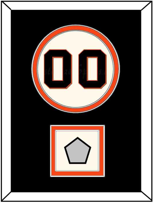 San Francisco Number & World Series Jersey Patch - Home Cream (2000-2021) - Signature Tier 3