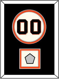 San Francisco Number & World Series Champions Patch - Home Cream (2000-2021) - Double Mat 3