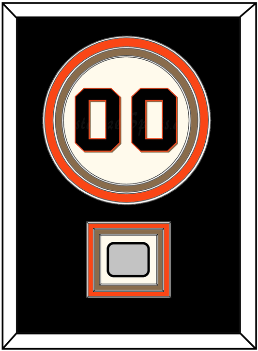 San Francisco Number & World Series Jersey Patch - Home Cream (2000-2021) - Premier Tier 3