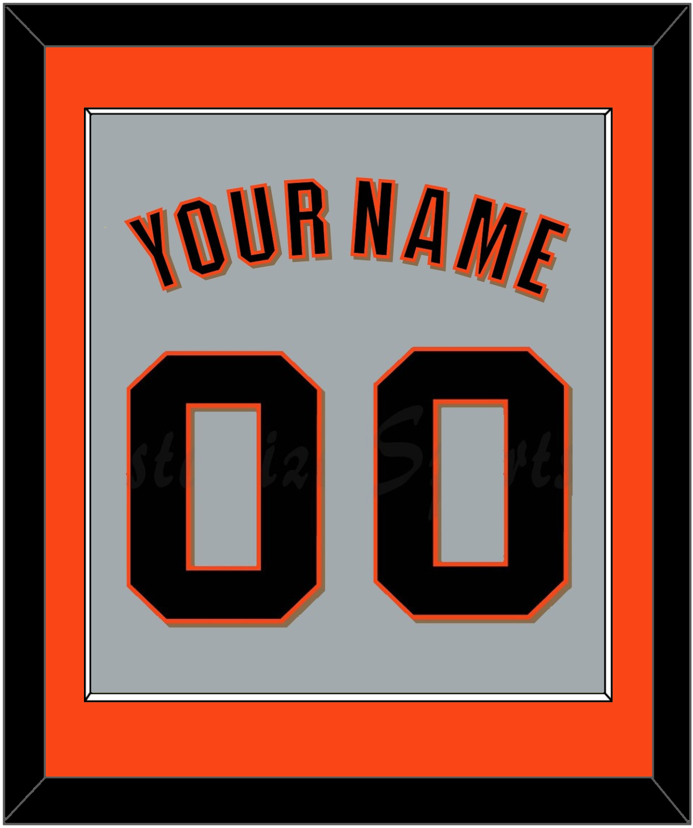 San Francisco Name & Number - Road Gray (2022-2023) - Essential Tier 2