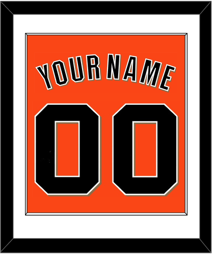 San Francisco Name & Number - Alternate Orange - Essential Tier 1