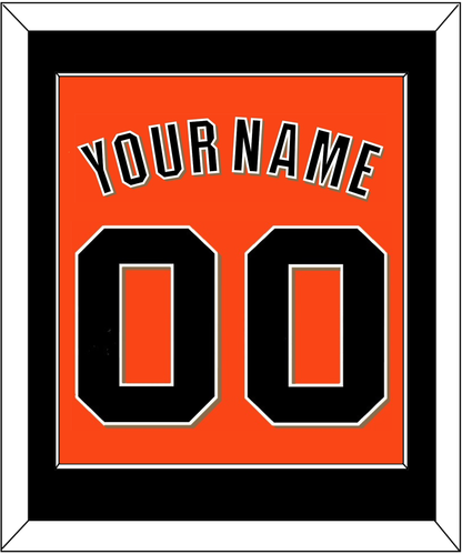 San Francisco Name & Number - Alternate Orange - Essential Tier 2