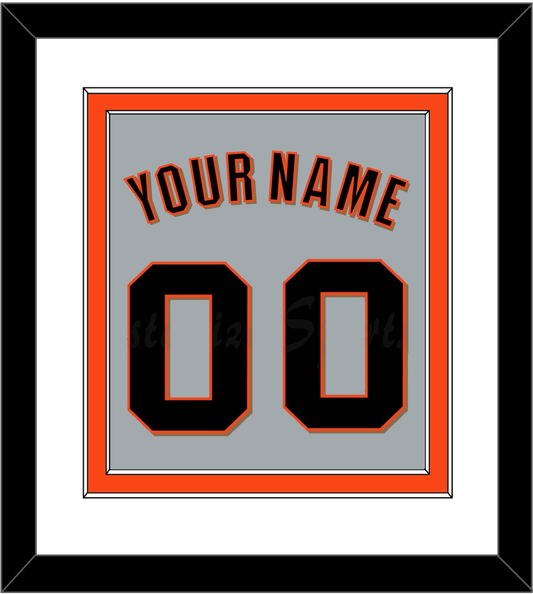 San Francisco Name & Number - Road Gray (2022-2023) - Signature Tier 1