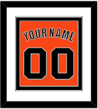 San Francisco Name & Number - Alternate Orange - Double Mat 1