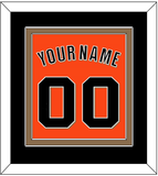 San Francisco Name & Number - Alternate Orange - Double Mat 2