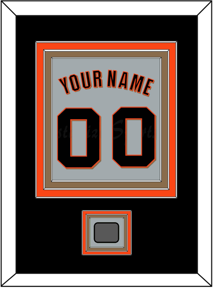 San Francisco Name, Number & World Series Jersey Patch - Road Gray (2010-2021) - Premier Tier 3