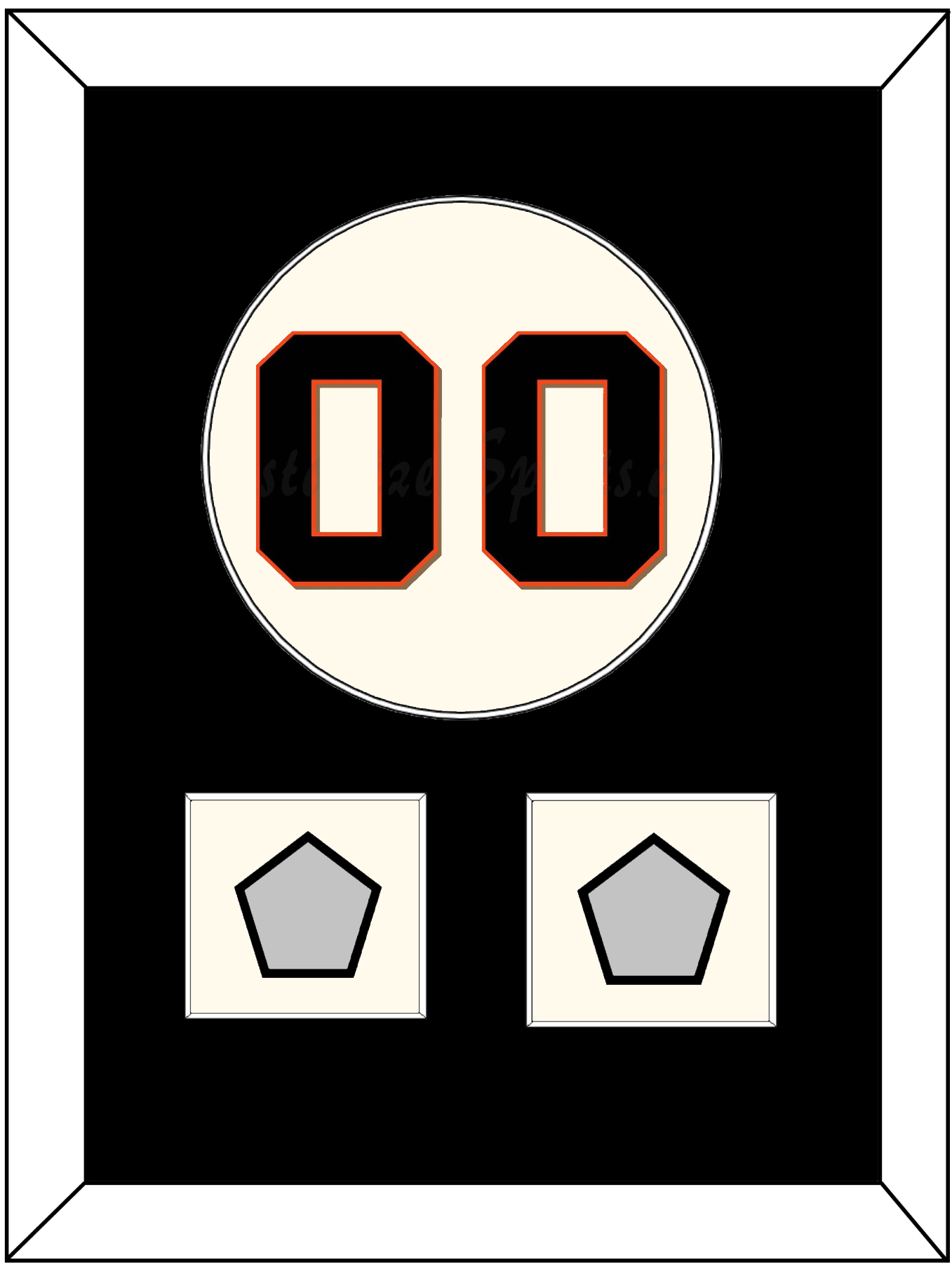 San Francisco Number & 2 World Series Jersey Patches - Home Cream (2000-2021) - Essential Tier 2