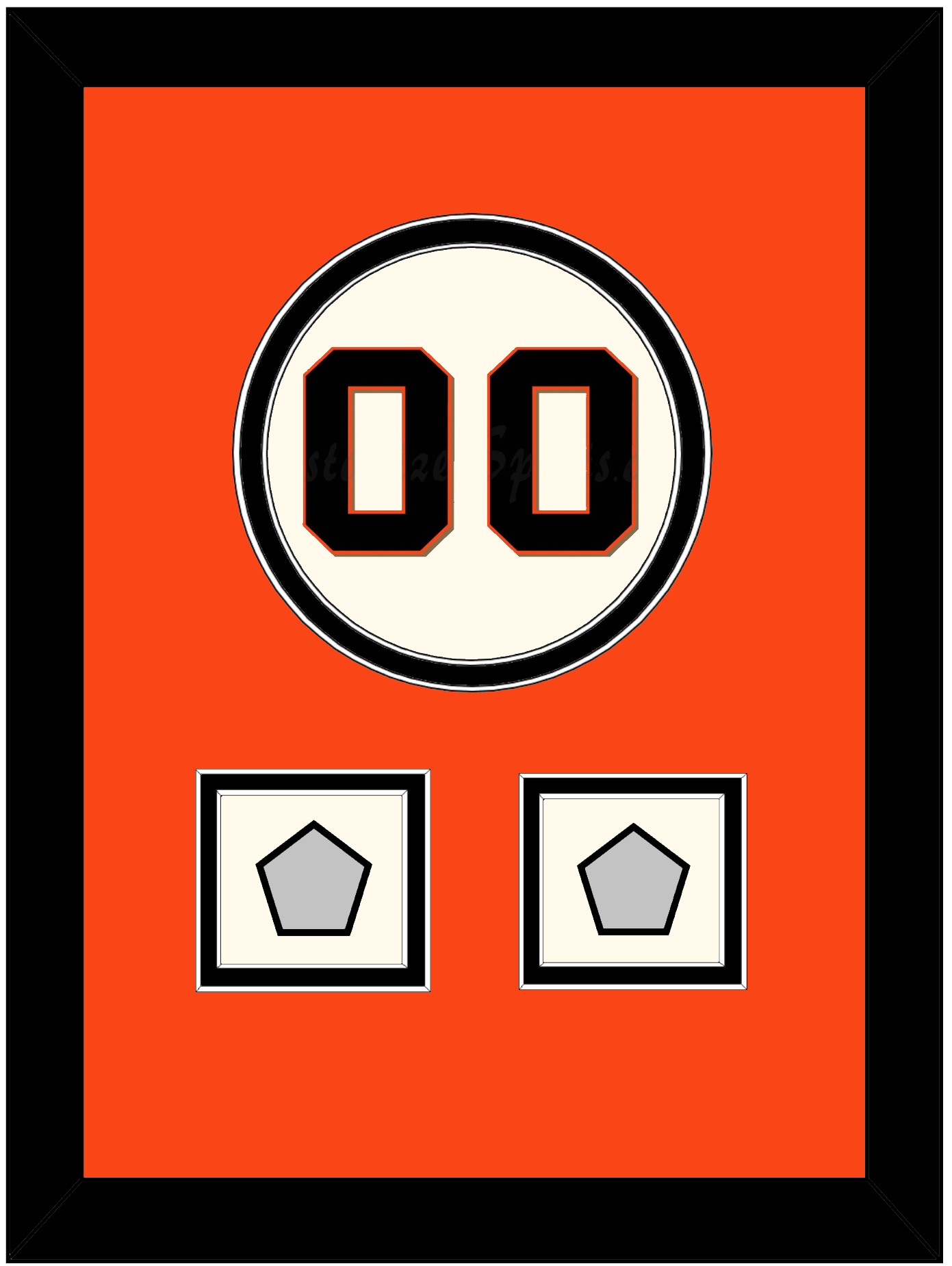 San Francisco Number & 2 World Series Jersey Patches - Home Cream (2000-2021) - Signature Tier 2