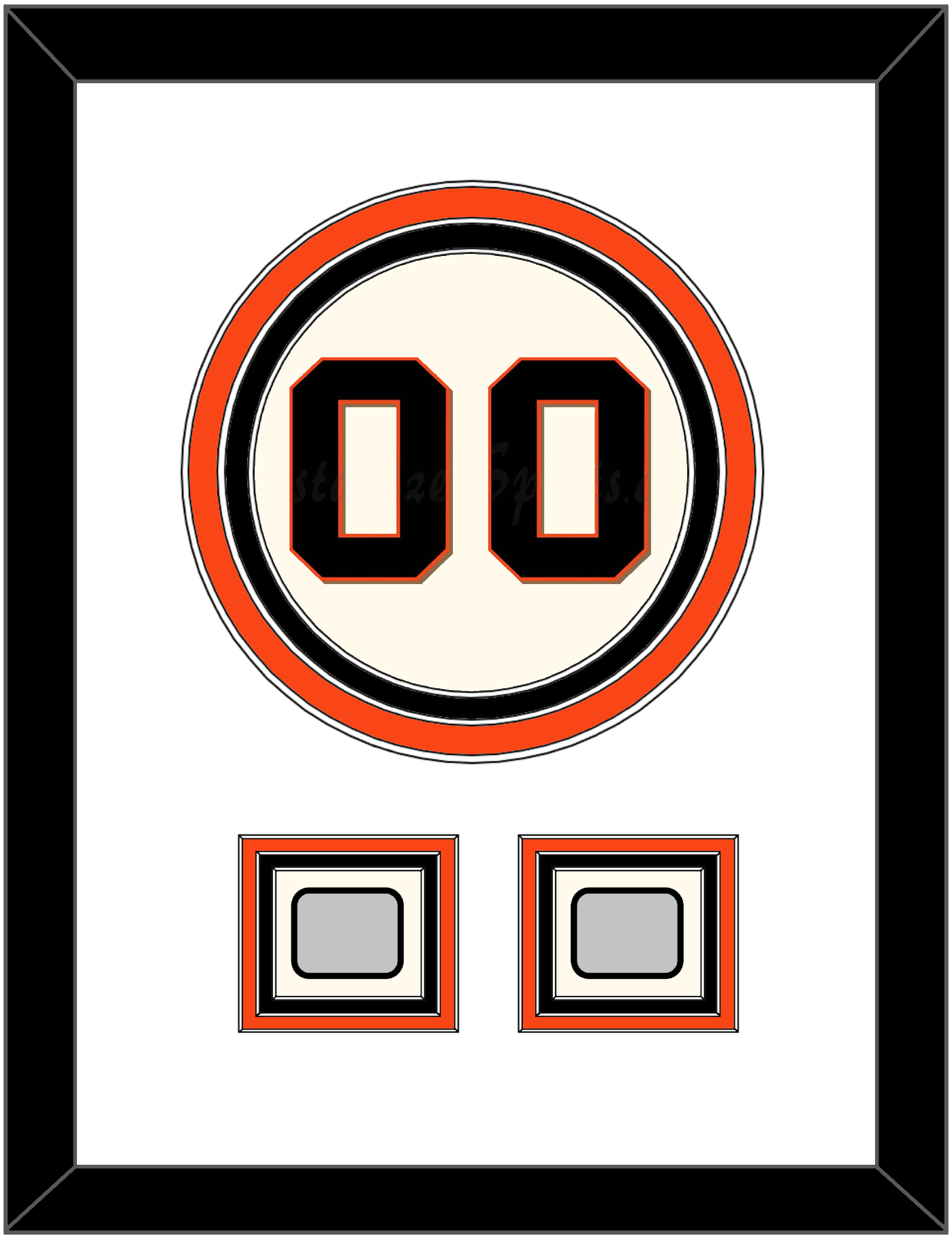 San Francisco Number & 2 World Series Champions Patches - Home Cream (2000-2021) - Premier Tier 1
