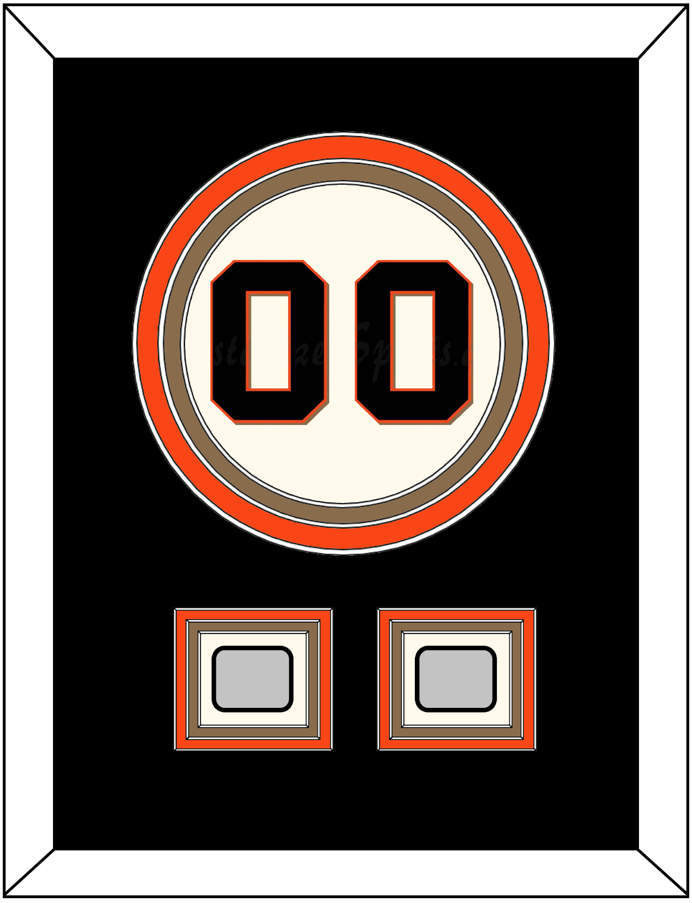 San Francisco Number & 2 World Series Champions Patches - Home Cream (2000-2021) - Premier Tier 3