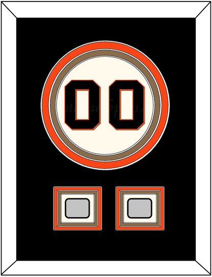 San Francisco Number & 2 World Series Champions Patches - Home Cream (2000-2021) - Premier Tier 3