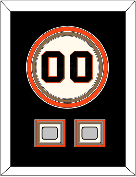 San Francisco Number & 2 World Series Jersey Patches - Home Cream (2000-2021) - Premier Tier 3
