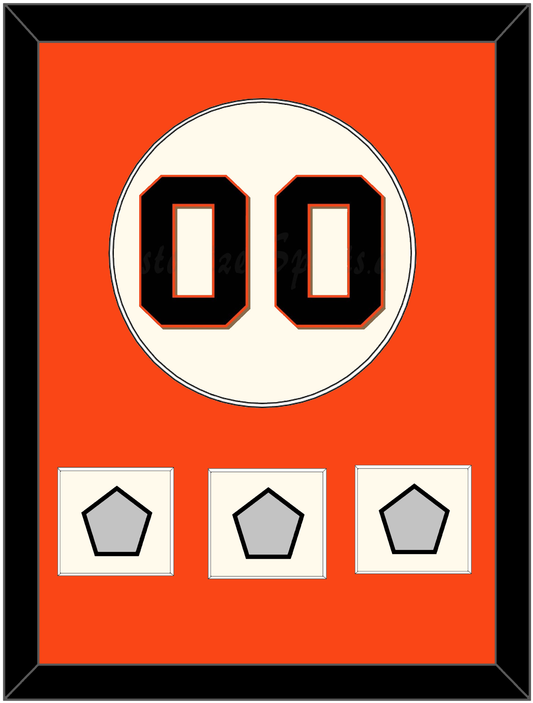San Francisco Number & 3 World Series Champions Patches - Home Cream (2000-2021) - Essential Tier 1