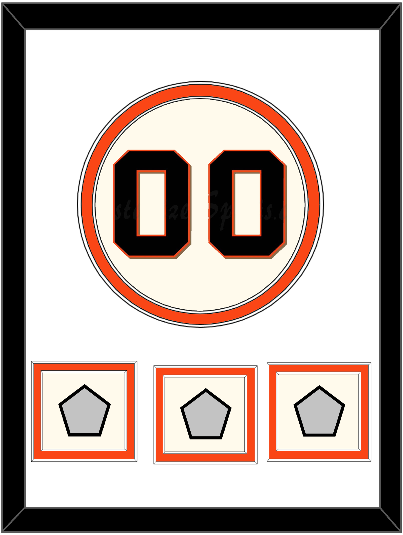 San Francisco Number & 3 World Series Champions Patches - Home Cream (2000-2021) - Signature Tier 1