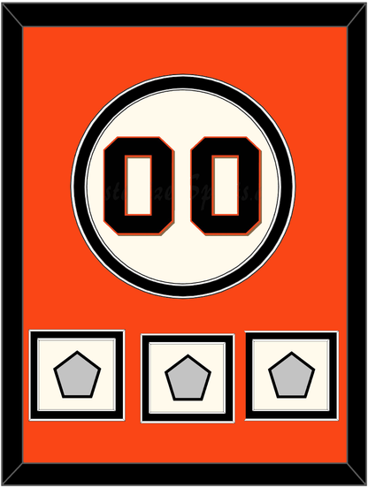 San Francisco Number & 3 World Series Champions Patches - Home Cream (2000-2021) - Signature Tier 2