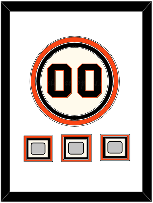 San Francisco Number & 3 World Series Jersey Patches - Home Cream (2000-2021) - Premier Tier 1