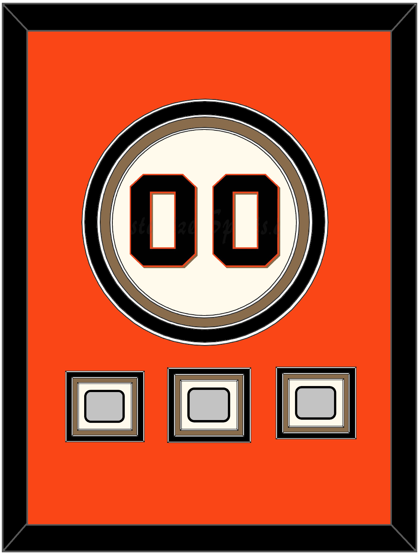 San Francisco Number & 3 World Series Champions Patches - Home Cream (2000-2021) - Premier Tier 2