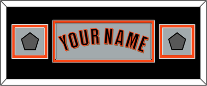 San Francisco Name & 2 World Series Champions Patches - Road Gray (2010-2021) - Signature Tier 6