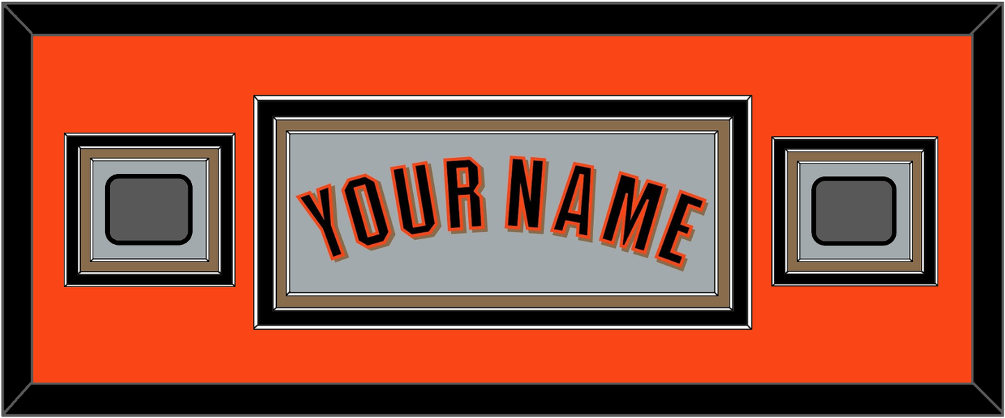 San Francisco Name & 2 World Series Champions Patches - Road Gray (2010-2021) - Premier Tier 4